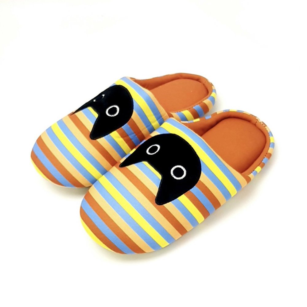 Kitty Cat Cozy Slippers (Rainbow)